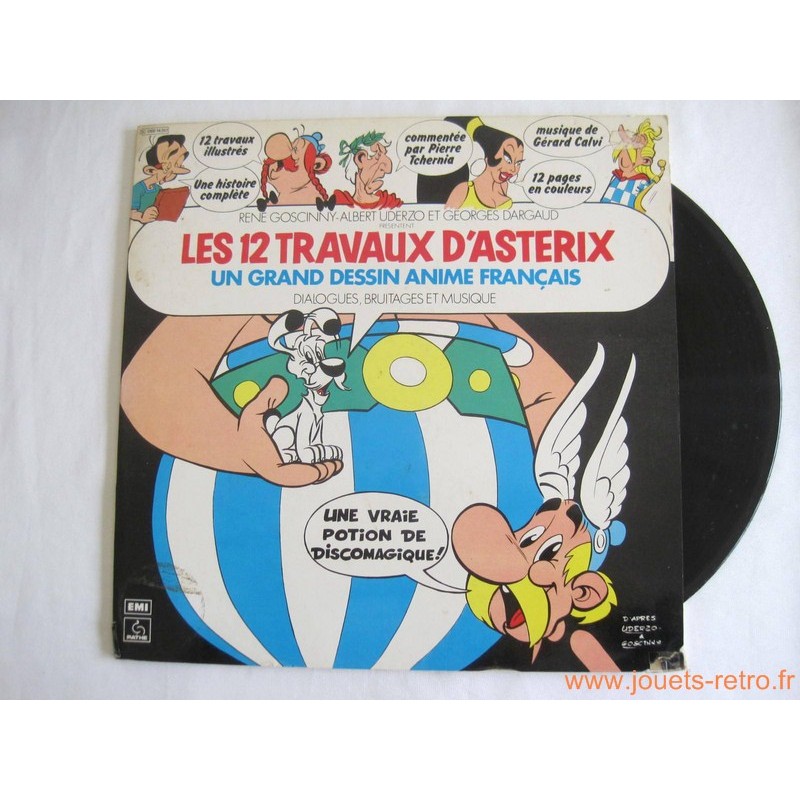 Disque Vinyle Astérix Le Gaulois - Les Coups de Coeur