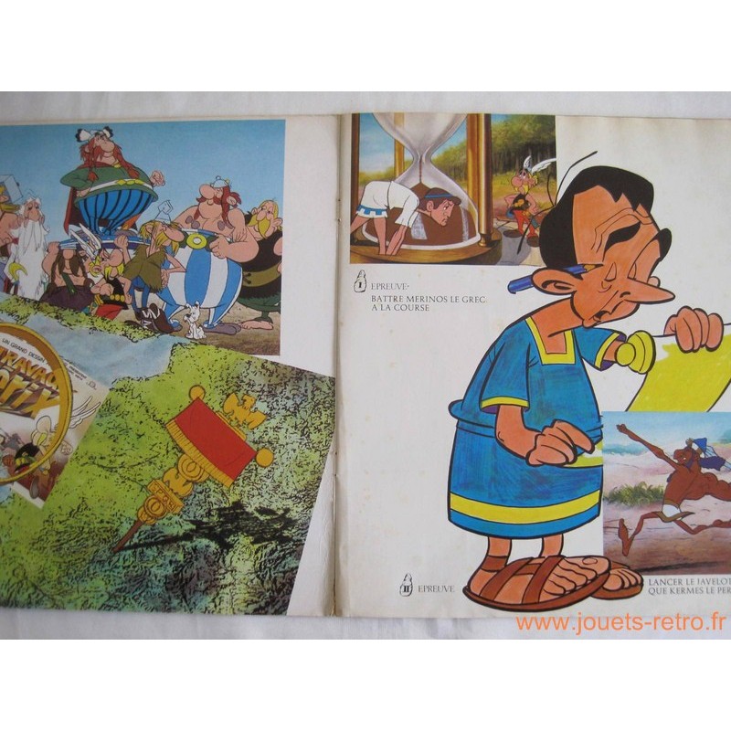 Disque BD Astérix et la Serpe d'or Disque vinyle 33 tours 1962