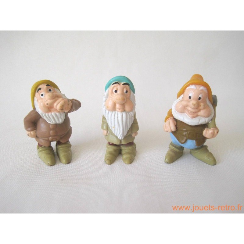 Lot figurines Nains Disney Home Vidéo - jouets rétro jeux de société  figurines et objets vintage