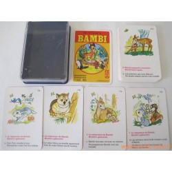 jeu de cartes Quartet "Bambi" Schmit