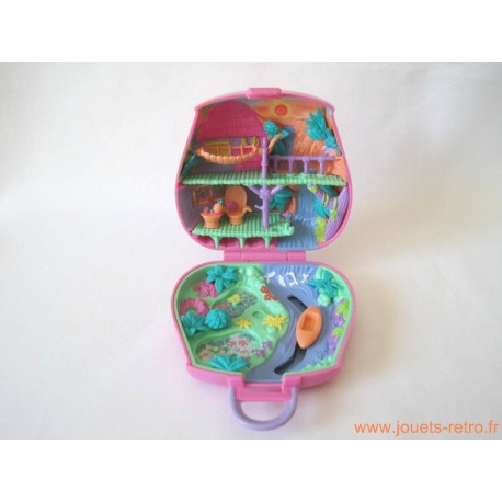 Jungle Adventure Polly Pocket 1996 - jouets rétro jeux de société