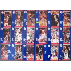 Set complet cartes NBA Fleer 1991
