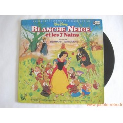 Blanche Neige et les 7 nains Livre disque 33 T
