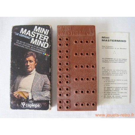 Mini Mastermind - jeu Capiepa 1976