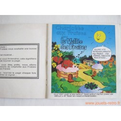 charlotte aux fraises dans la vallée des fraises - 45T Livre disque vinyle 