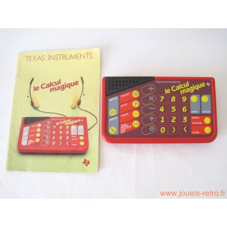 Le calcul magique - Texas Instruments 1985