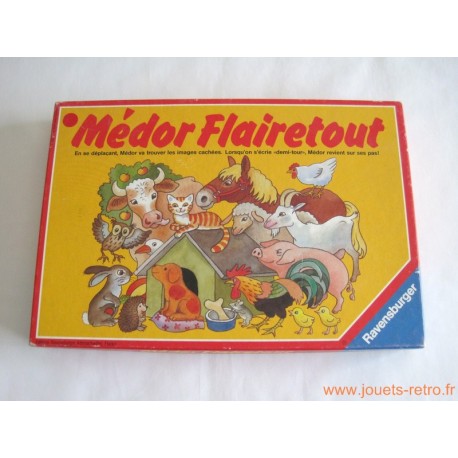 Médor Flairetout - jeu Ravensburger 1989