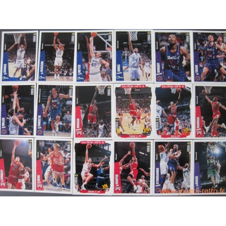 Lot 170 cartes NBA Upper Deck Collector's Choice 96-97 VF