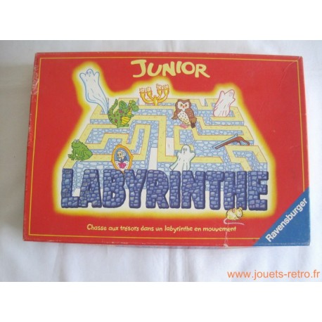 Labyrinthe Junior - jeu Ravensburger 1995 - jouets rétro jeux de société  figurines et objets vintage