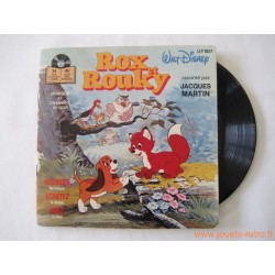Rox et Rouky - 45T Livre disque vinyle