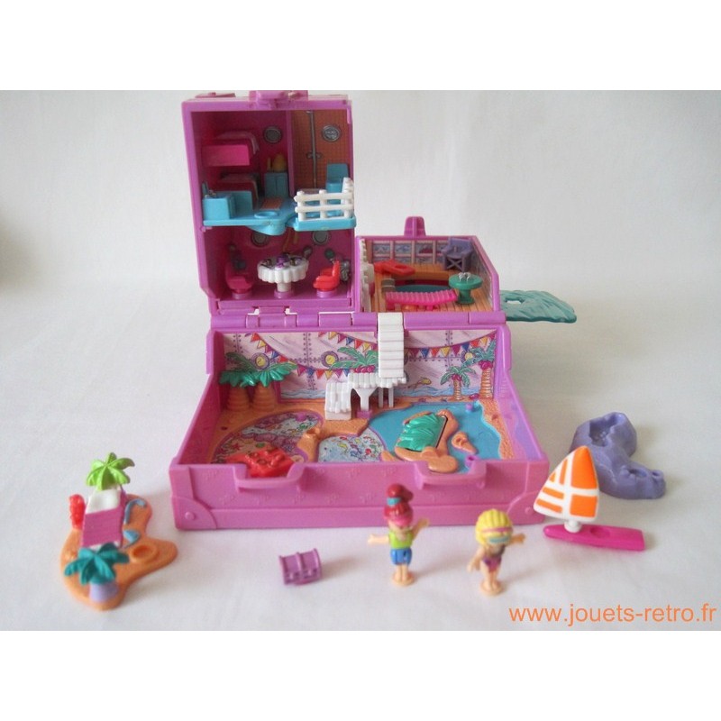 Polly pocket surf hot sale and swim island