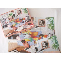 Minnie se maquille - Puzzle Disney Nathan 1986