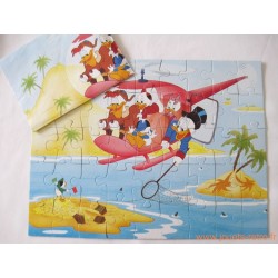 La Bande à Picsou " la pêche au trésor" - puzzle Nathan 1989
