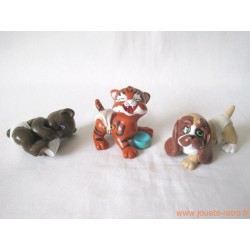 "Magic Babies" lot de 3 figurines animaux