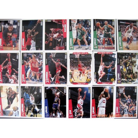 Lot 65 cartes NBA Upper Deck Collector's Choice 96-97 VF