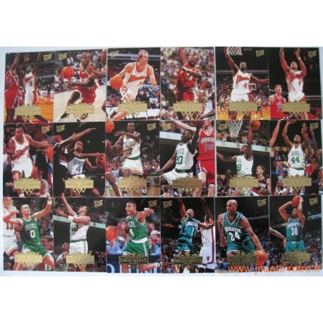 Set cartes NBA Fleer Ultra 95-96