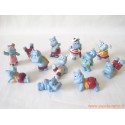 lot figurines Kinder "Hippos"