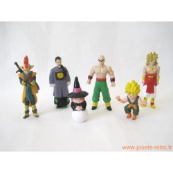 lot 6 figurines Dragon Ball Z 1989