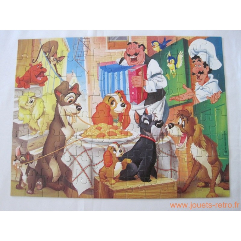 La Belle et le Clochard - Puzzle Nathan 1977