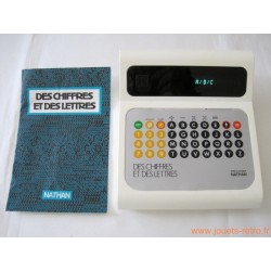 Des chiffres et des lettres électronique - jeu Nathan 1982