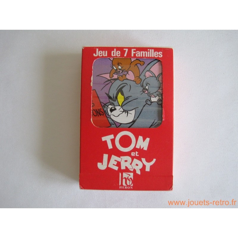 Anciens jeu de cartes à jouer 7 familles JAMES HODGES Héron VINTAGE 1970- 1980s 3