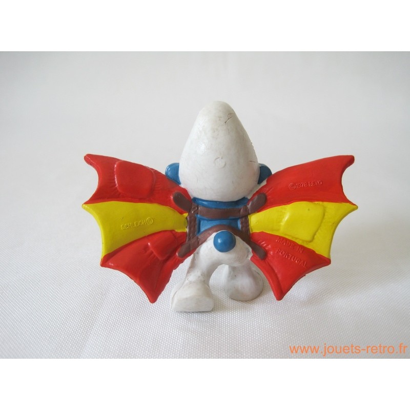 Figurine Schleich Snorky Astral Avec Cerf-volant – Snorkies 1983, PVC, Occasion Vintage