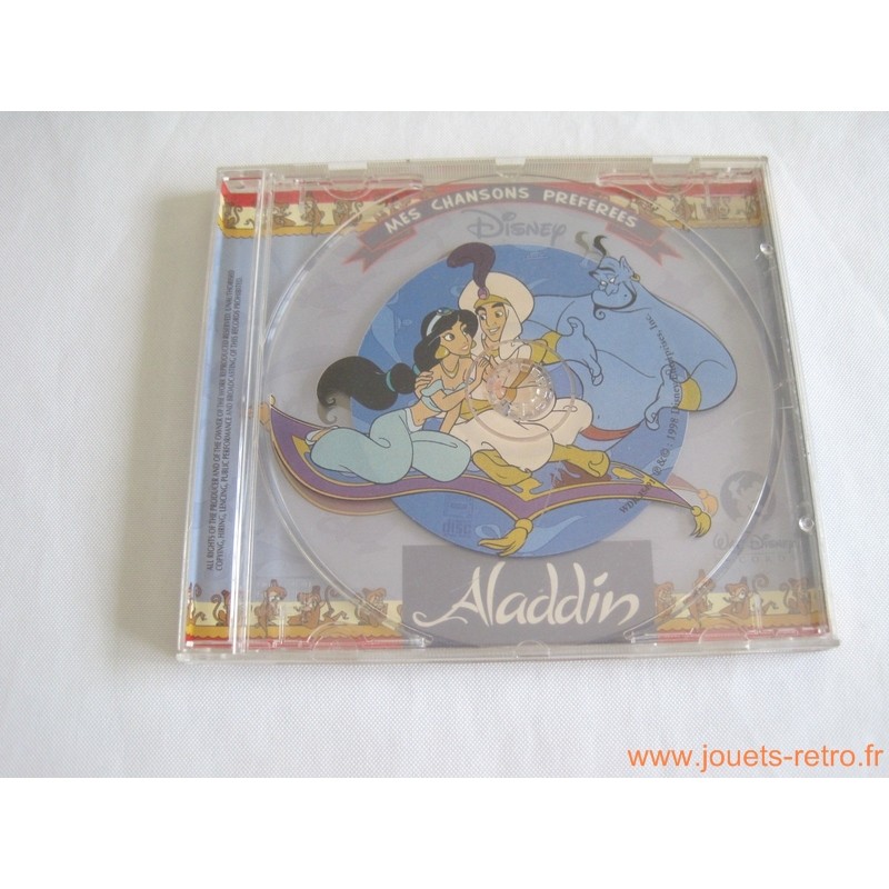 cd Disney Mes chansons préférées "Aladdin"