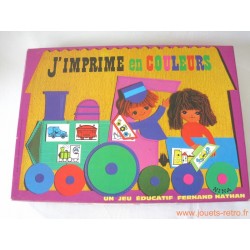 J'imprime en couleurs - jeu Nathan