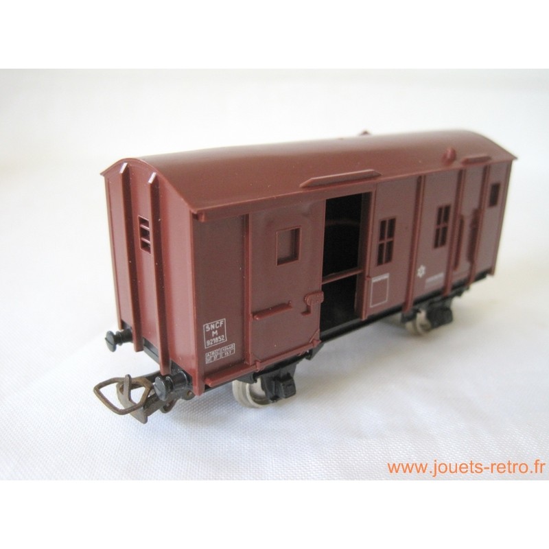 Lot De 2 Fourgons SMCF En Métal – échelle HO 1:87, Occasion