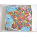 France puzzle par départements - Nathan 1977