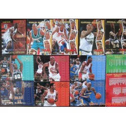 Lot 120 cartes NBA Fleer 95-96 série 2