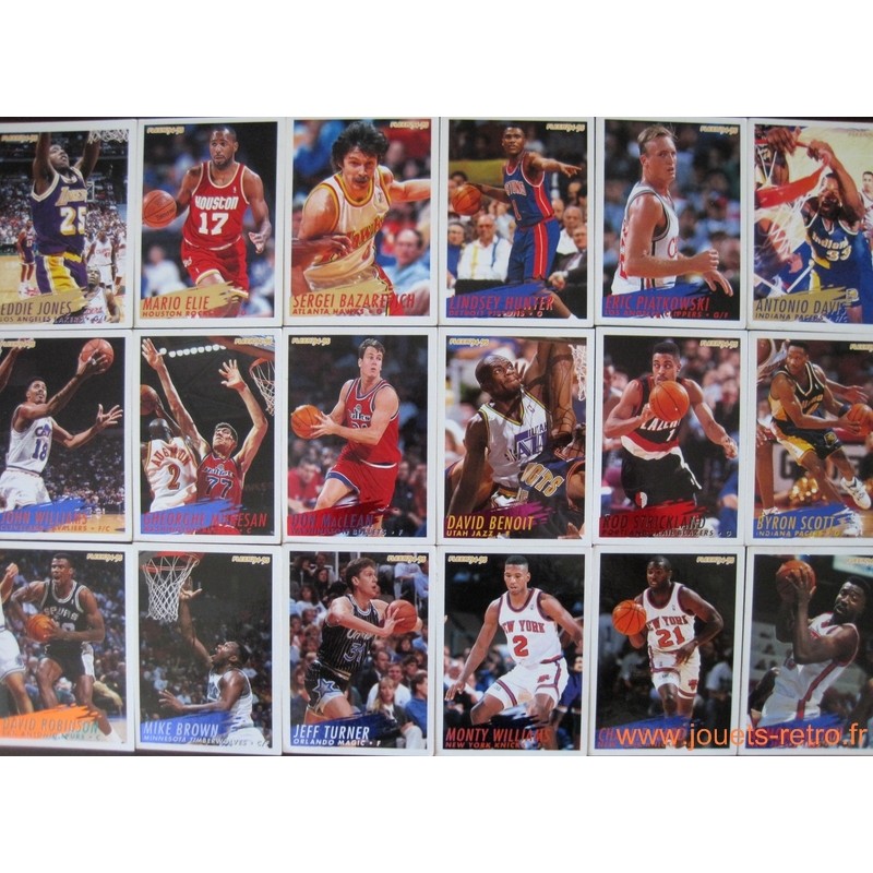 Lot 50 cartes NBA Fleer 94-95