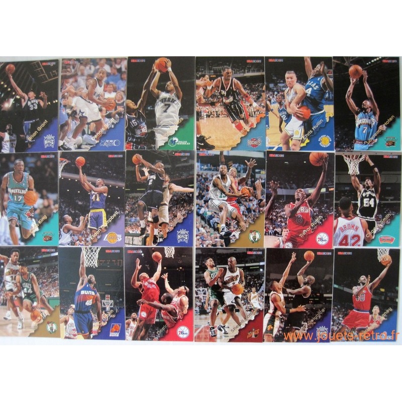 Lot 40 cartes NBA Hoops 1996