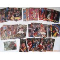 Lot 62 cartes NBA Fleer Skybox Flair UD 1996