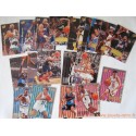 Lot 62 cartes NBA Fleer Skybox Flair UD 1996