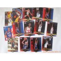 Lot 62 cartes NBA Fleer Skybox Flair UD 1996