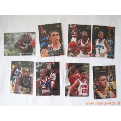 Lot 62 cartes NBA Fleer Skybox Flair UD 1996