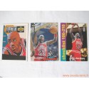 Lot 7 cartes NBA Michael Jordan