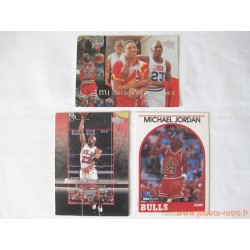 Lot 7 cartes NBA Michael Jordan