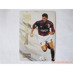 Carte "Zinedine Zidane" Panini Football Premium Cards 1995