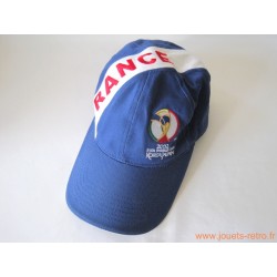 Casquette football "France" coupe du monde 2002