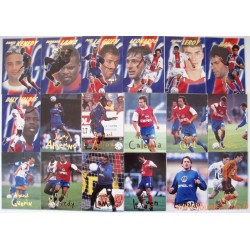 Lot 60 cartes "PSG le Best Of" Panini 1996