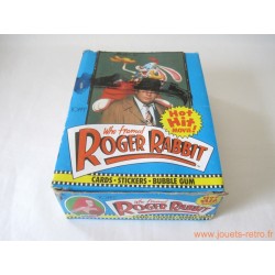 Boite vide cartes "Roger Rabbit" Topps