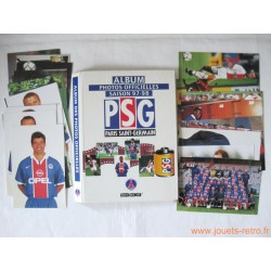 Album photos officielles PSG saison 97-98