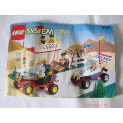 Le départ du rallye du désert Lego 6551