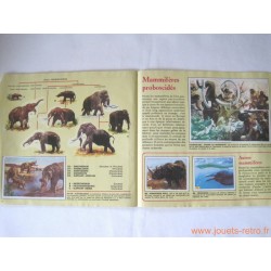 Album Panini "Animaux préhistoriques" 1974