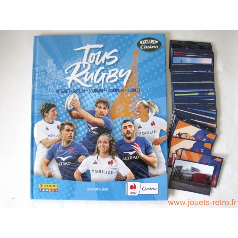 Album Panini "Tous Rugby" 2023