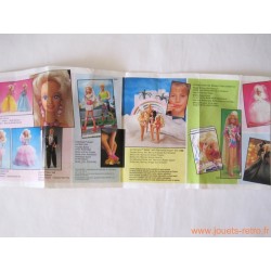 Dépliant Barbie 1992