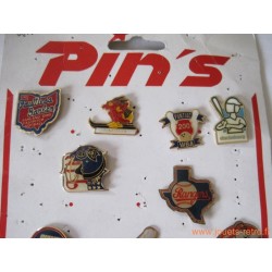 lot pin's "sport américain"