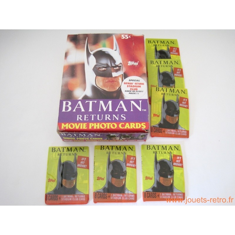 Paquet de cartes "Batman Returns" Topps 1991